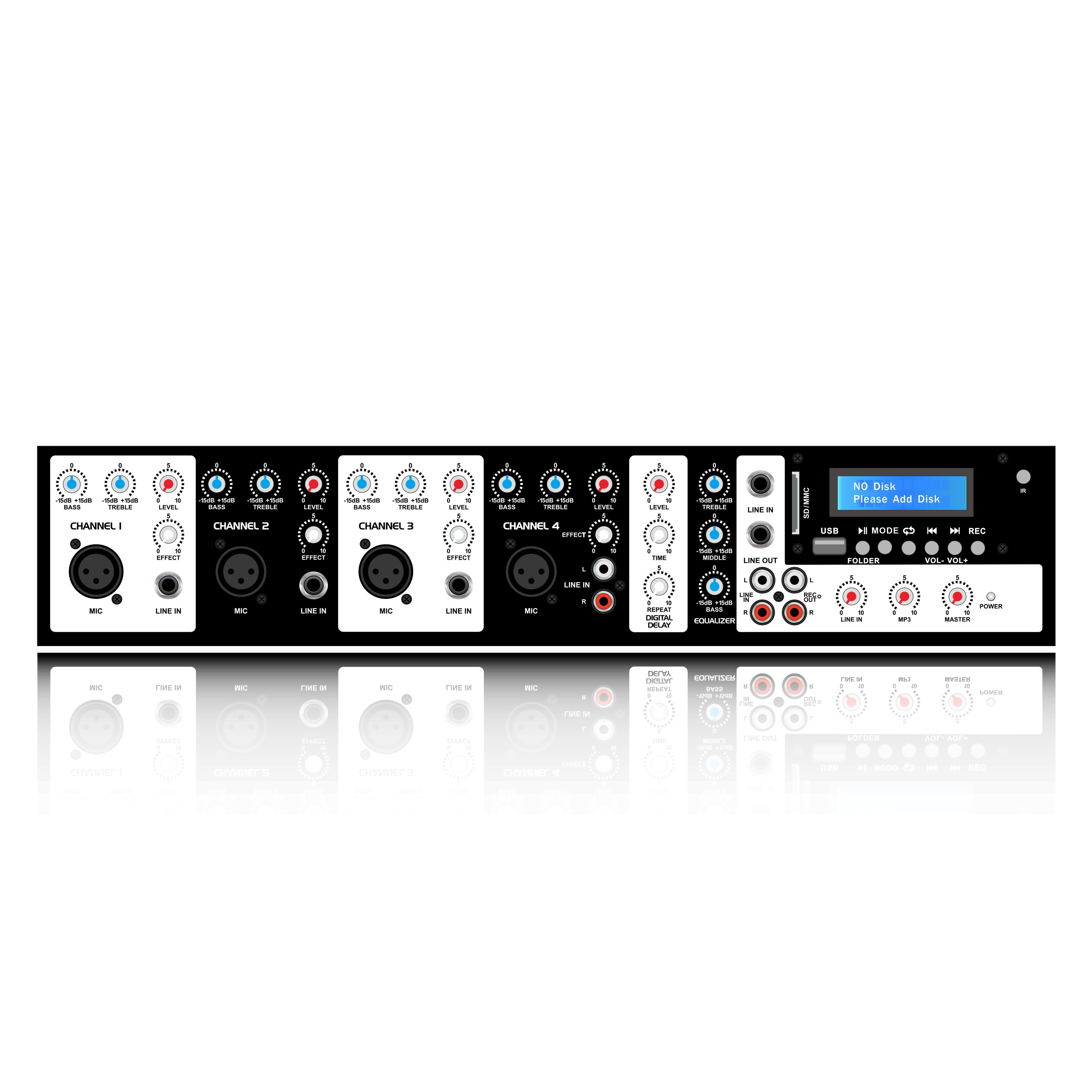 Woodbox Powered Mixer SB4100